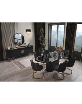 Lucci Yaşam Odası Siyah